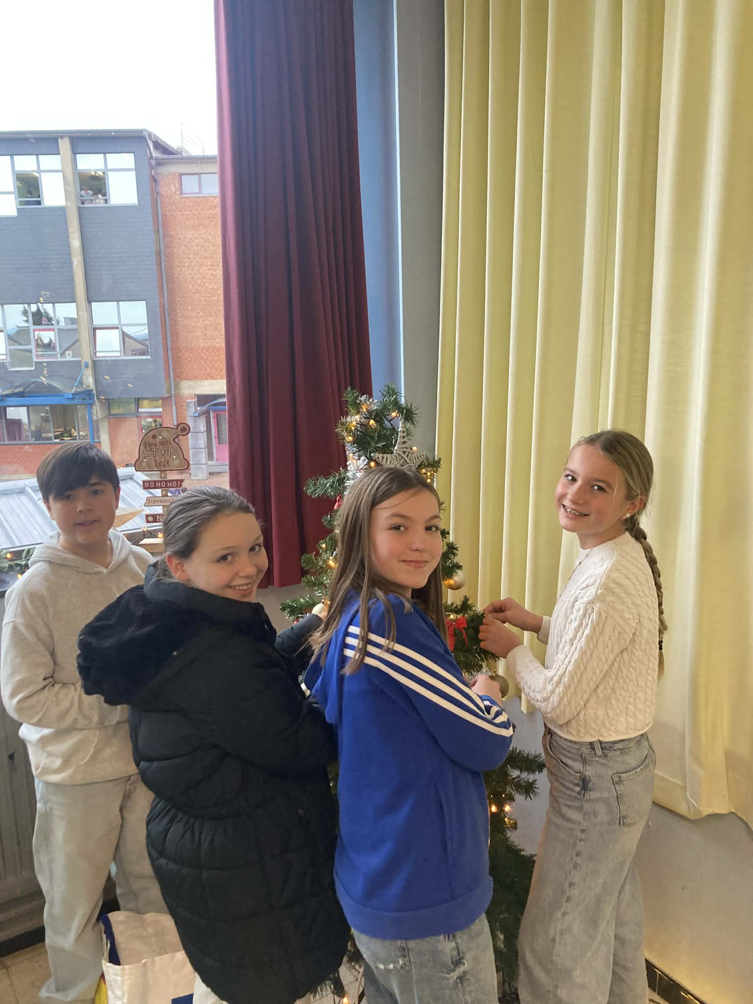 Noël à l'avenue de la Gare